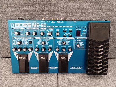BOSS ME-50 Bass Multi-Effekte Prozessor - Excellent Arbeits Zustand Japan Used
