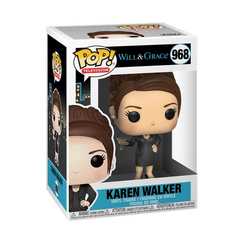 New Pop Television: Will & Grace - Karen Walker 3.75" Funko Collectible