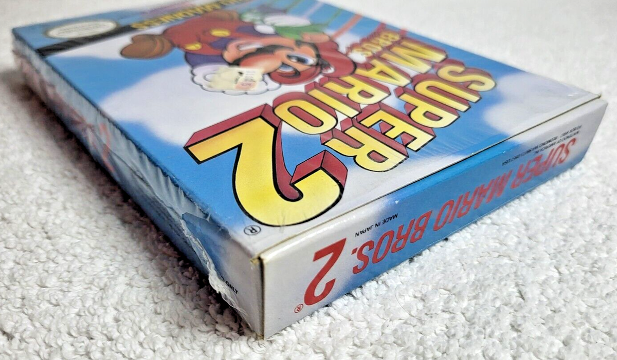 Super Mario Bros 2 Nintendo NES Game Complete CIB w/ Manual Super Mario Bros 2 Nintendo NES Game Complete CIB w/ Manual
