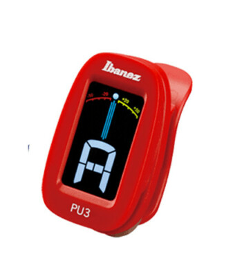 chromatisches Stimmgerät Cliptuner IBANEZ PU3-RD - rot