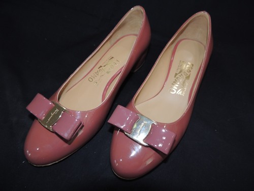 Salvatore Ferragamo Bow Shoes Italy Women's Size 6 D - Picture 2 of 14