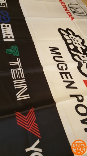 Honda Mugen Power Racing Garage Flag Banner 3x5 Mancave HKS JDM Modified EK EG - Picture 3 of 4