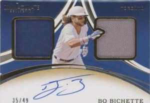 Bo Bichette 2017 ONYX auto 直筆サイン/245 MLB Bo Bichette Auto | eBay