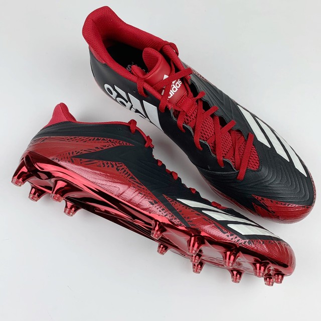 New Adidas Freak X Carbon Low Football Cleats Menâs Size 16 Black Red | eBay