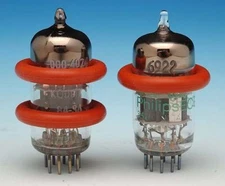 8 TUBE AMP/PREAMP DAMPERS FOR 12AX7/12AU7/12AT7/ECC83/EL84/6922/EL84/5751/5687