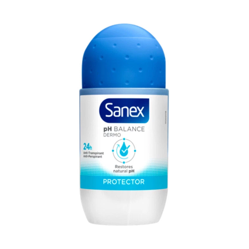 118,67€/L- 3x SANEX Deo Roll-on WOMEN "Dermo Protector" für normale Haut- 50ml