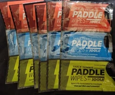 18 Joola Table Tennis Ping Pong Paddle Wipes Individually Wrapped NEW!