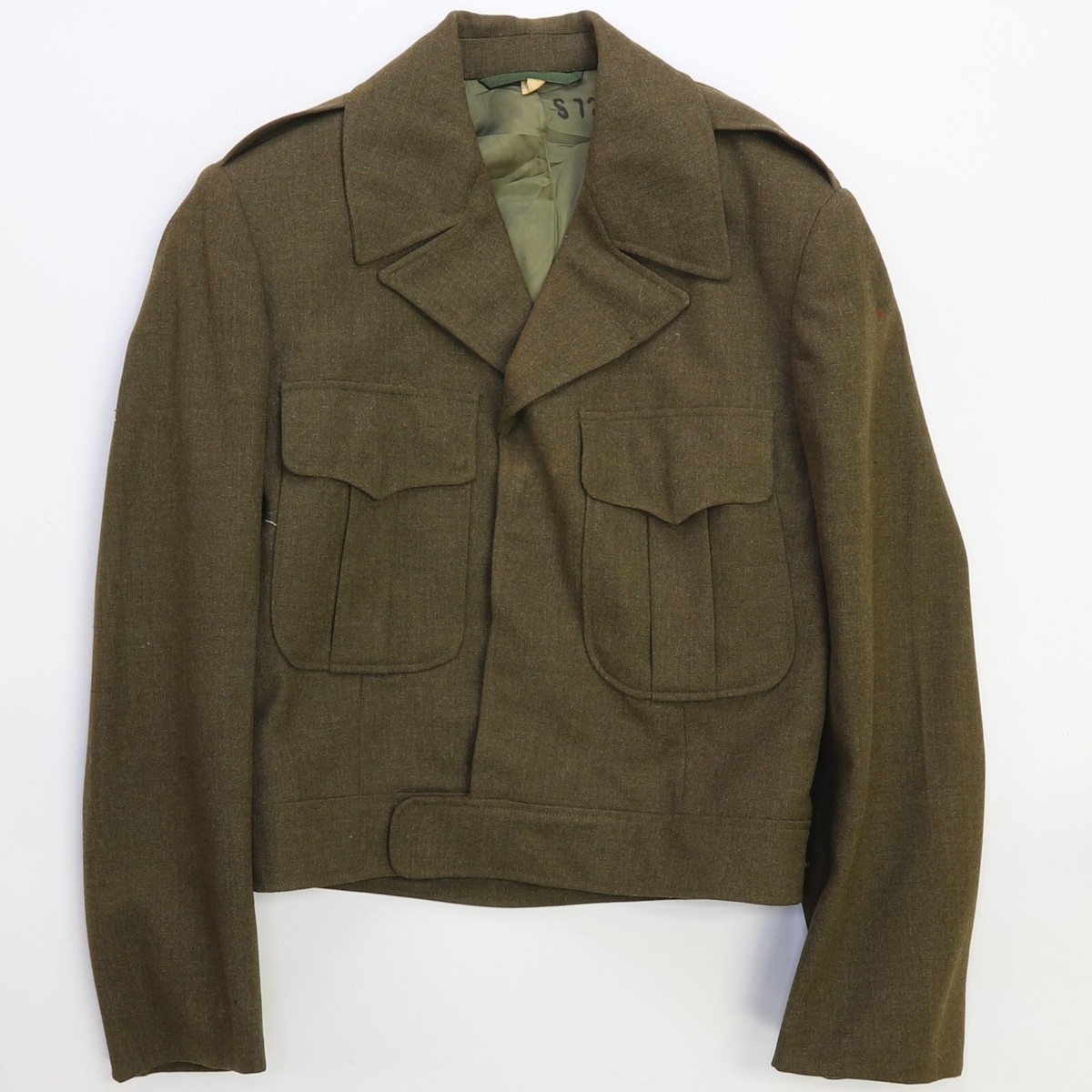 ジャケット・アウター Japan vintage wool coat military boro Vintage Military Army Wool Coat Jacket Size 36 R Green | eBay