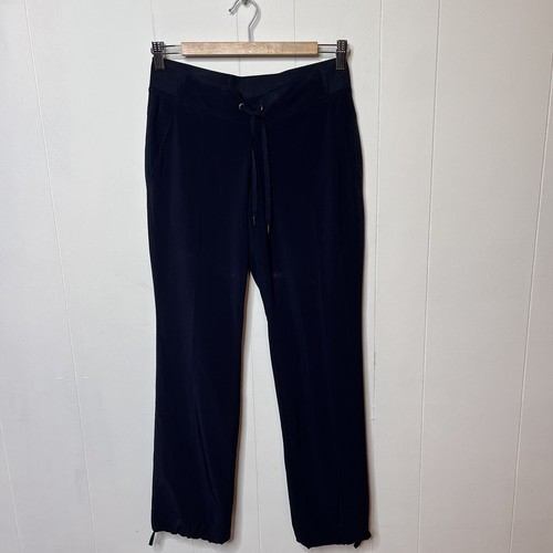 Athleta Midtown Trouser Lined Pant Navy 