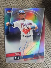 Ozzie Albies Topps 2020 Transcendent VIP Party Auto /2
