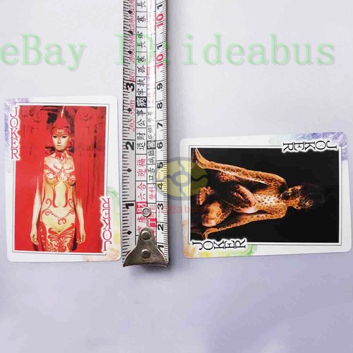 Deck 54 cards of Body Tattoo Body Painting Art Collectible Playing card/Poker - 第 5/6 張圖片