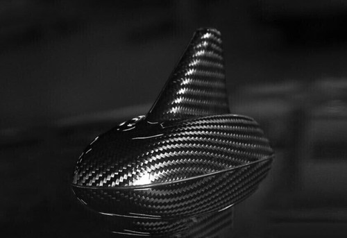 Cubierta de antena de techo de fibra de carbono real para Maserati Ghibli 2014-2021 - Imagen 7 de 9
