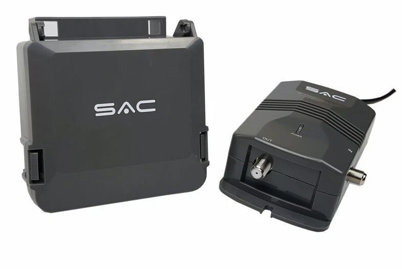 Masthead Aerial Amplifier 1 2 4 5 Way Outdoor TV Exterior Booster splitter SAC - Image 2 of 4