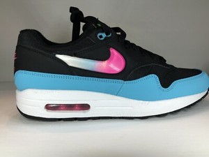 nike air max 1 jelly swoosh black fuchsia blue fury