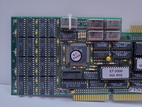 TSENG LABS ET3000AX 512KB ISA Vintage Graphics Card - Picture 3 of 5