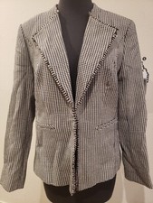CLASSIQUES ENTIER Womens Open Jacket Blazer Size M