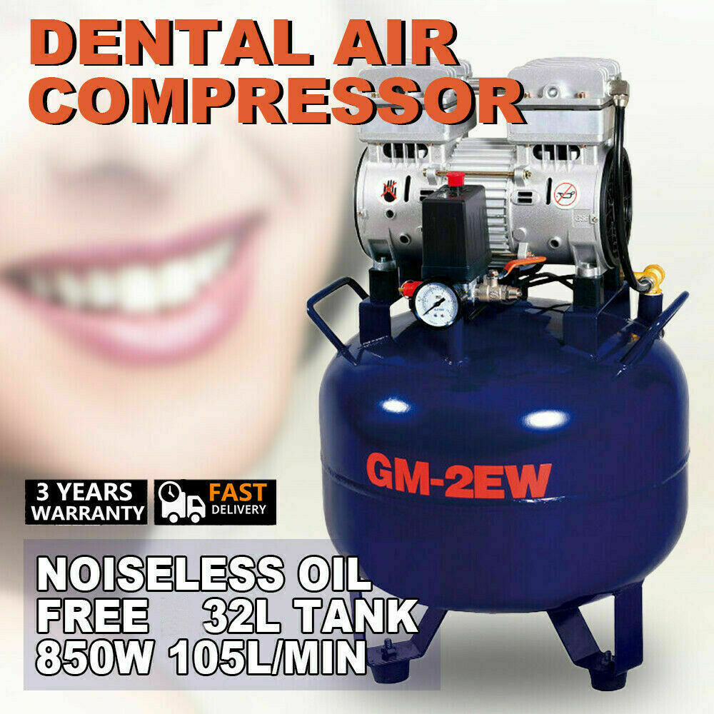 Silence Compress Oilless 32l Volume, Noiseless