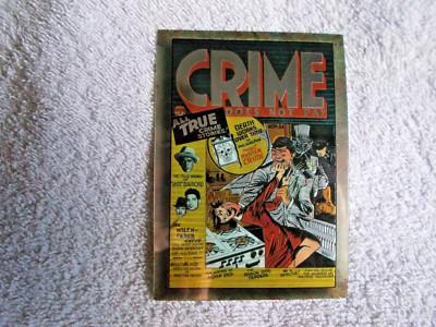 Golden Age of Comics 1995 ''CRIME DOES NOT PAY #24'' #48 Trading Card CHR