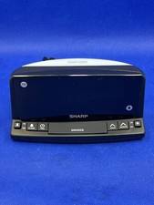 Sharp LED Night Light Alarm Clock Jumbo Display SPC1225 Black
