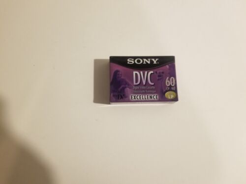New Sony Excellence DVC 60 LP: 90(DVM60EXL) Digital Video Cassette - Picture 1 of 1