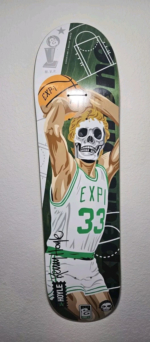 Expedition One x Kenny Hoyle Ballin' Series Larry Bird Skateboard Deck
