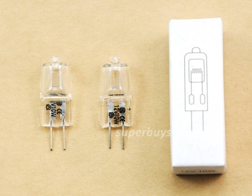 2pcs 10W G4 12V Clear Tungsten Halogen Dimmable Light Globe Bi-Pin Bulb GY4 JCD - Picture 4 of 4