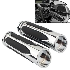 Handlebar Hand Grips Pair For Harley Touring Road Electra Glide Softail Breakout