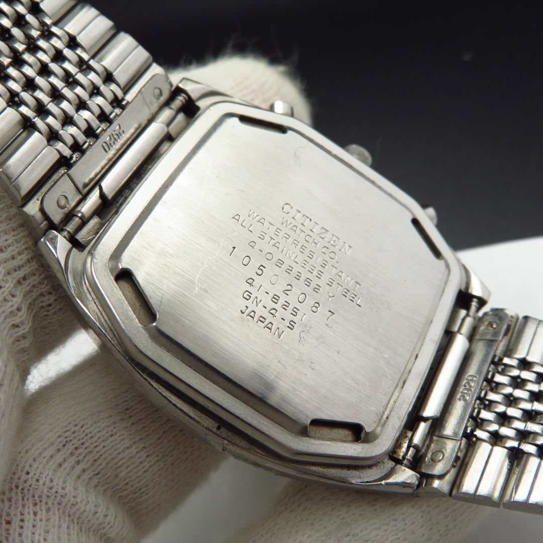 ★貴重❣️戦前.尚工舎(citizen)★chronometer CITIZEN❣️ Citizen Chronograph Men's Watch Black Dial Stainless Steel
