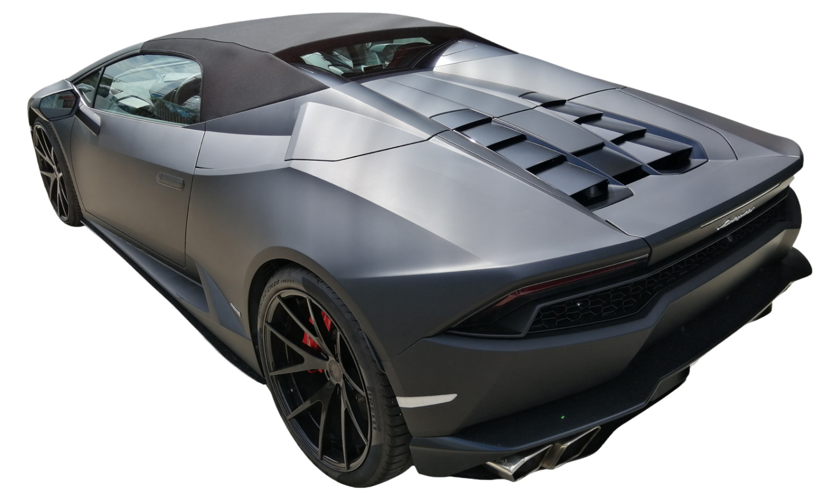 Replacement Convertible Soft Top for Lamborghini Huracan Spyder 2017-22 BLACK