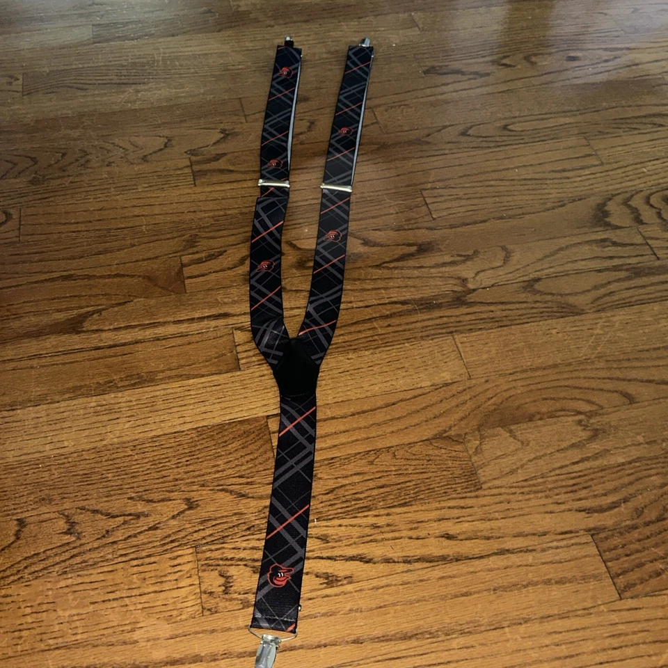 Baltimore Orioles Baseball ⚾️ Suspenders Eagles Wings MLB UNIQUE  4 CHARITY❤️275 - Image 4 of 4