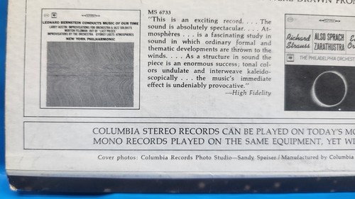 ORMANDY 2001 Space Odyssey LP 1968 COLUMBIA STEREO MS 7176 - Picture 9 of 15