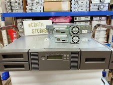 HP MSL2024 LTO5 ULTRIUM3000 SAS TAPE LIBRARY BL537A WITH 2 LTO5 SAS HH DRIVE
