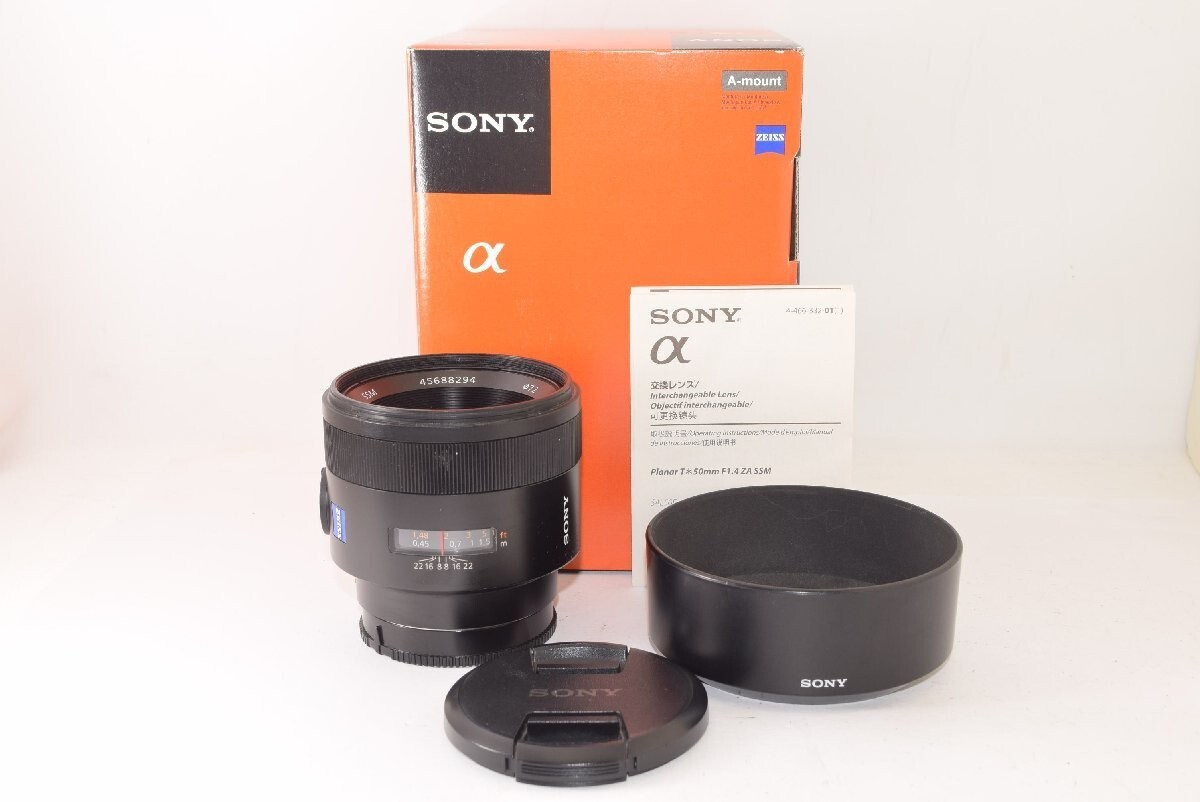 Sony Planar T* 50mm F1.4 ZA SSM SAL50F14Z for Minolta A Sony Planar T* 50mm F1.4 ZA SSM SAL50F14Z for Minolta A