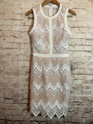 chinese dress ladies Cassie 3D Crochet Mini Dress