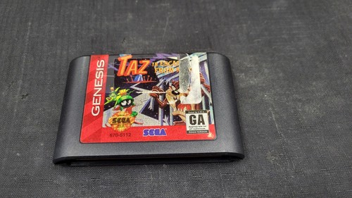 TAZ IN ESCAPE FROM MARS SEGA GENESIS VIDEO GAME IN BOX NO MANUAL - Picture 8 of 13