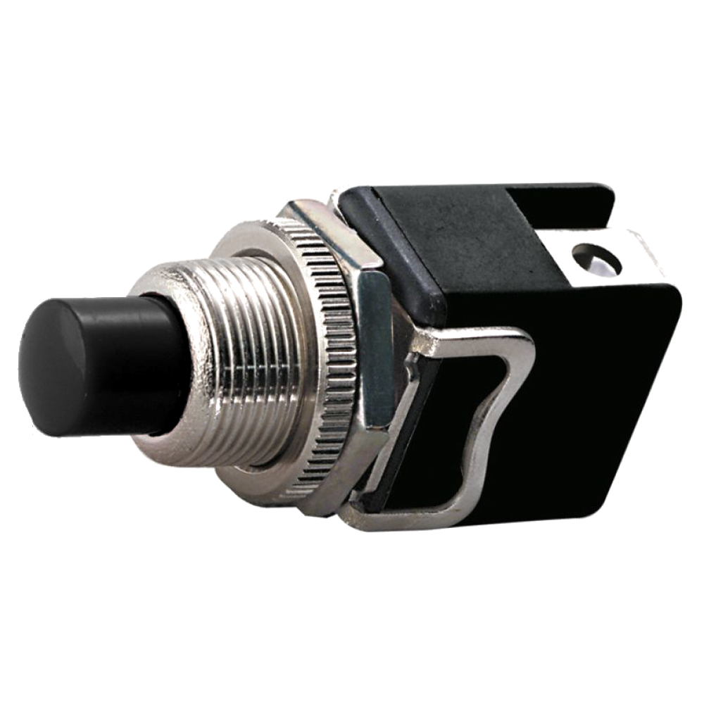 Pulsante Da Pannello Normalmente Chiuso NC Tasto Nero 6mm 125V 3A 110V 12V 7544 - Foto 3