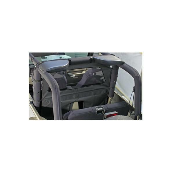 Coupe-vent gris anti-courant d'air pour Jeep CJ YJ TJ 1980-2006