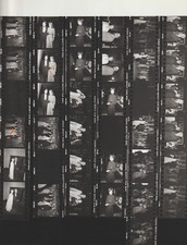 Contact Photo Sheet & Negatives Hartley Tayback Dorothy Hamill Buddy Ebsen 1979