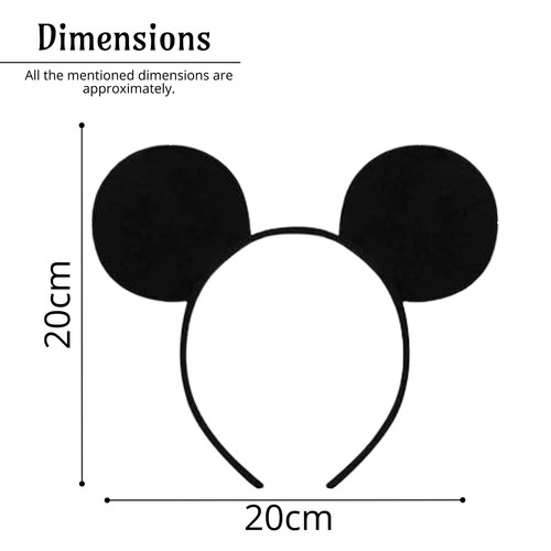 Cartoon Mouse Ears Headband for Kids & Adults - Disney Party Accessory - Picture 11 of 49