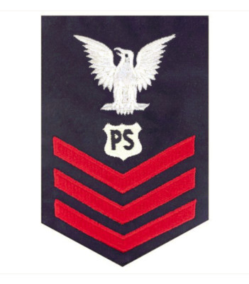 Vanguard COAST GUARD E6 RATING BADGE: PORT SECURITYMAN - BLUE