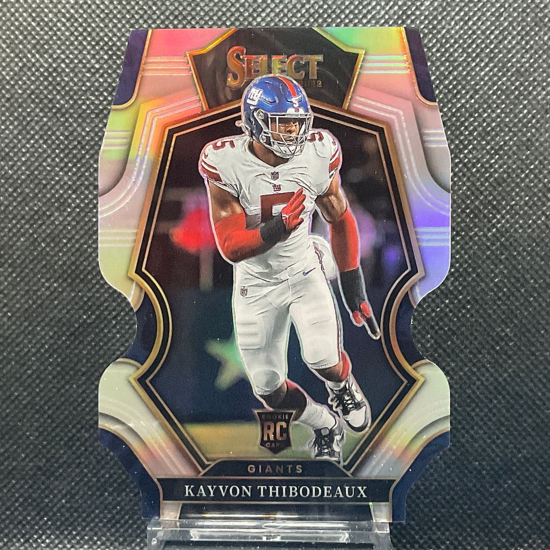 2022 Panini Select Kayvon Thibodeaux #175 Silver Prizm Die Cut