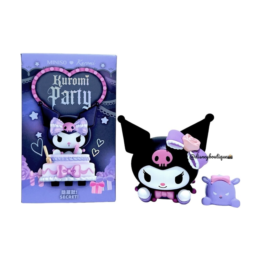 MINISO Sanrio Characters Kuromi Party Series Blind Box Figure New
