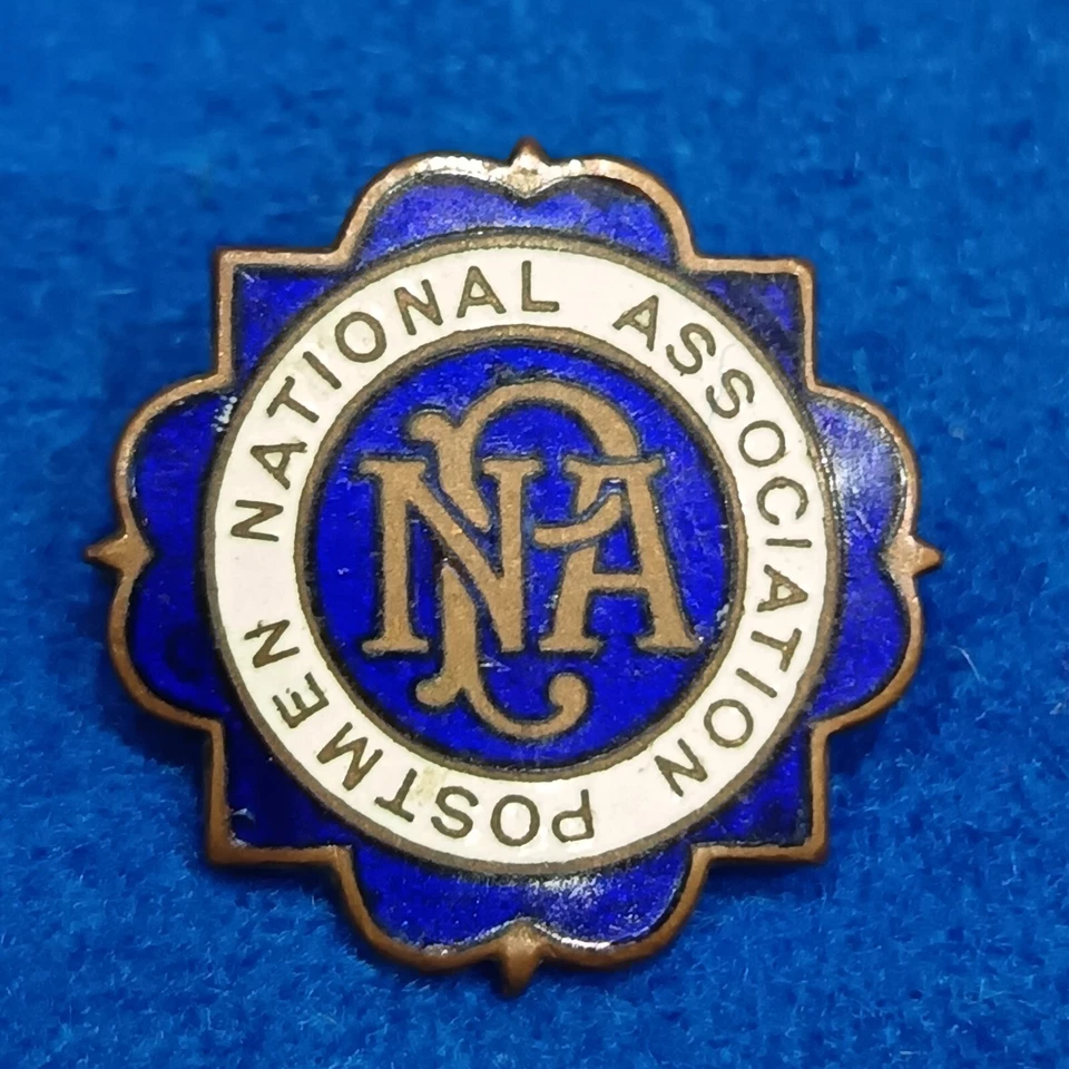Enamel Pin Badge National Association Postmen Postman GPO NAP Trade Union Scarce - Image 3 of 4