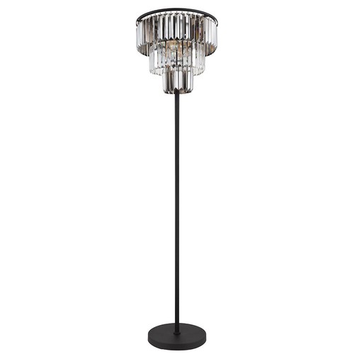Piantana 3 Fiamma Cristallo Lampada Letto H 160 CM - Foto 2 di 11