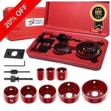 HOLE SAW KIT, Cuttex Tools Bi-Metal Hole Saw ...