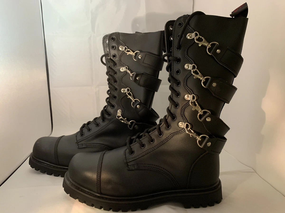 Industrial clearance goth boots