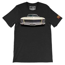 1965 Riviera GS The Legend Classic Car Men, Car Art T-shirts Made in USA