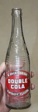JOHNSON CITY TENN  DOUBLE COLA  SODA BOTTLE 12 OZ ACL