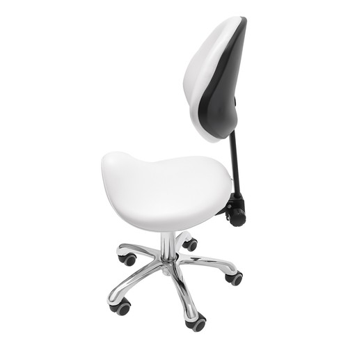 Ergolution Ergonomic Saddle Stool W/ Backrest -Work Stool,Office Stool-Seat - Picture 18 of 20