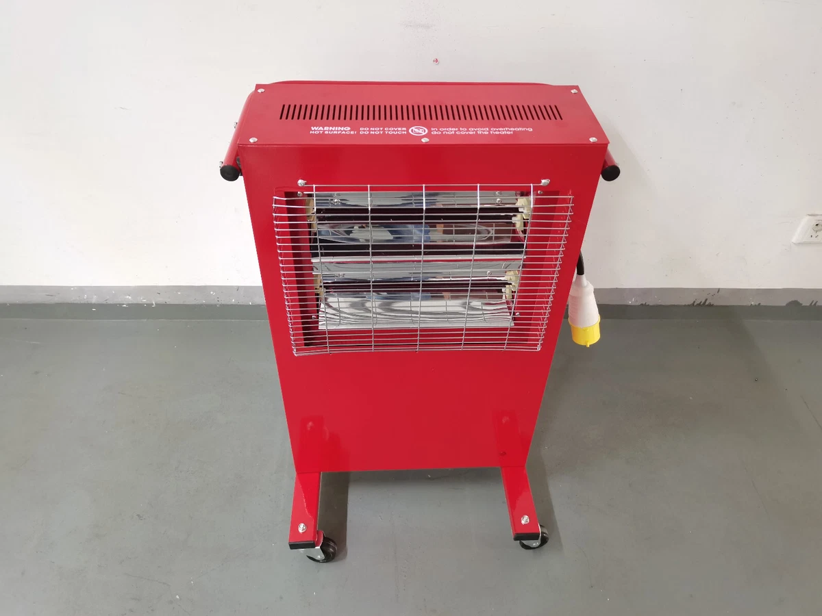 3KW Infrared Quartz Halogen Heater RED RAD Infa-red portable heater new  110v | eBay